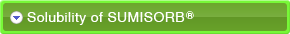 Solubility of SUMISORB